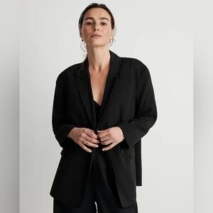 NWT! Madewell The Relaxed Blazer in Softdrape Size XS